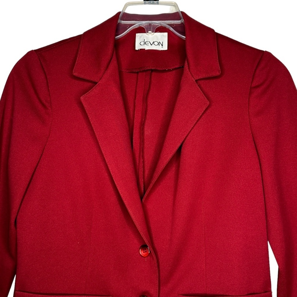 Vintage Devon Polyester Blazer - image 2